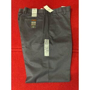 Dockers Men's Never-Iron Essential Navy blue Khaki Pants Straight Fit D2 Flat Fr